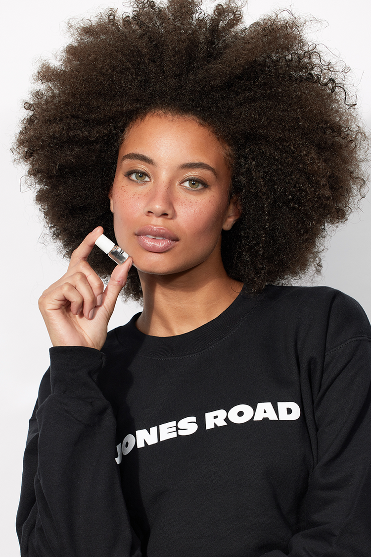 woman wearing jones road clean makeup