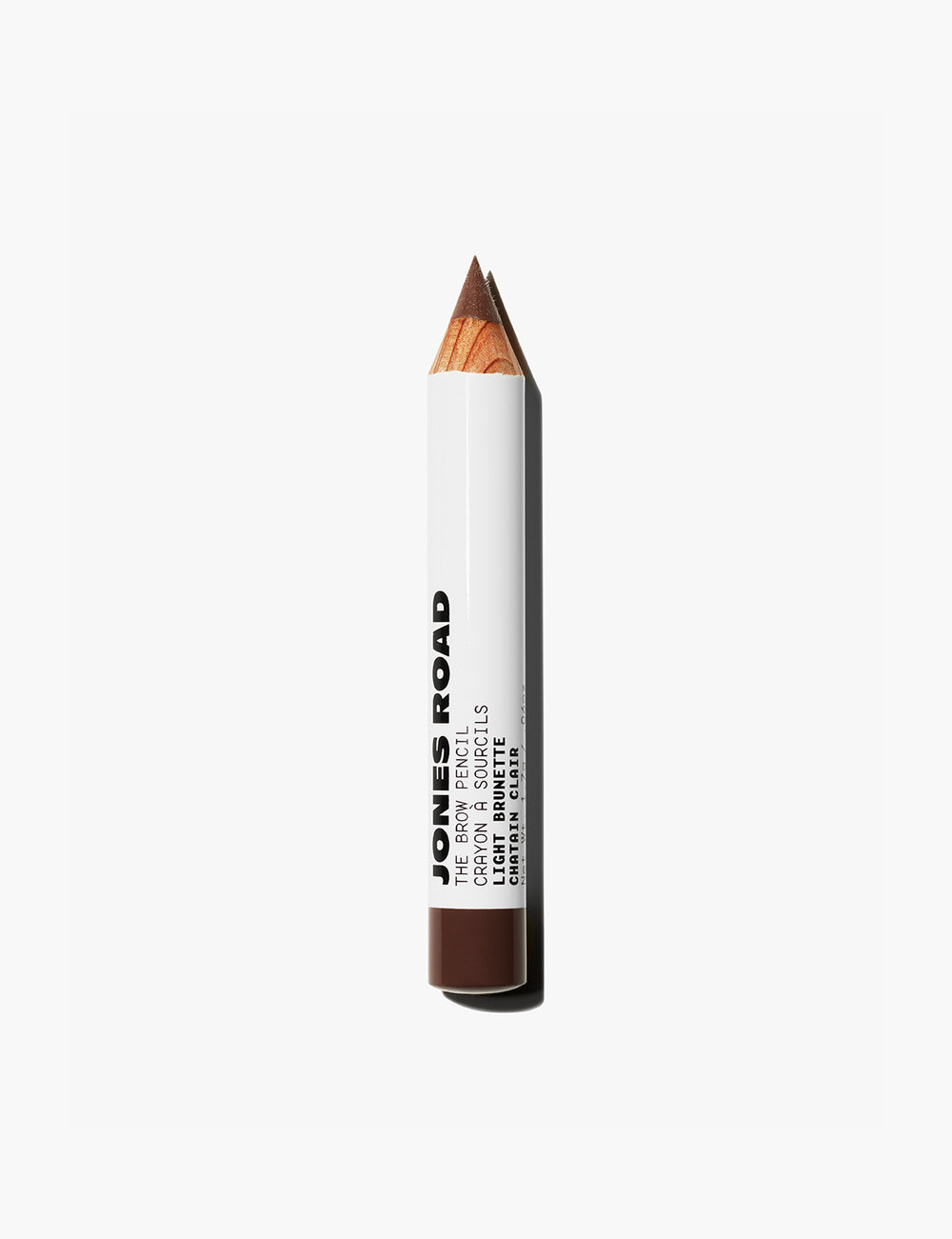 Jones Road clean eyebrow pencil in light brunette